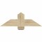 Ekena Millwork Eugene Rough Sawn Timber Gable Bracket, Douglas Fir, 36"W x 12"H x 2"D x 6"F, 8/12 Pitch GBW036X12X0206EUG00RDF - alternate 1